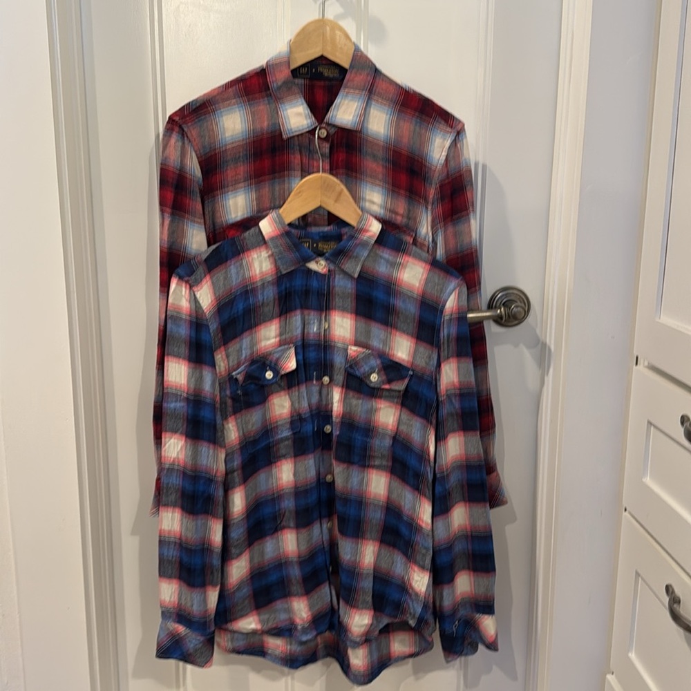2 Gap-Pendleton women’s button down shirts